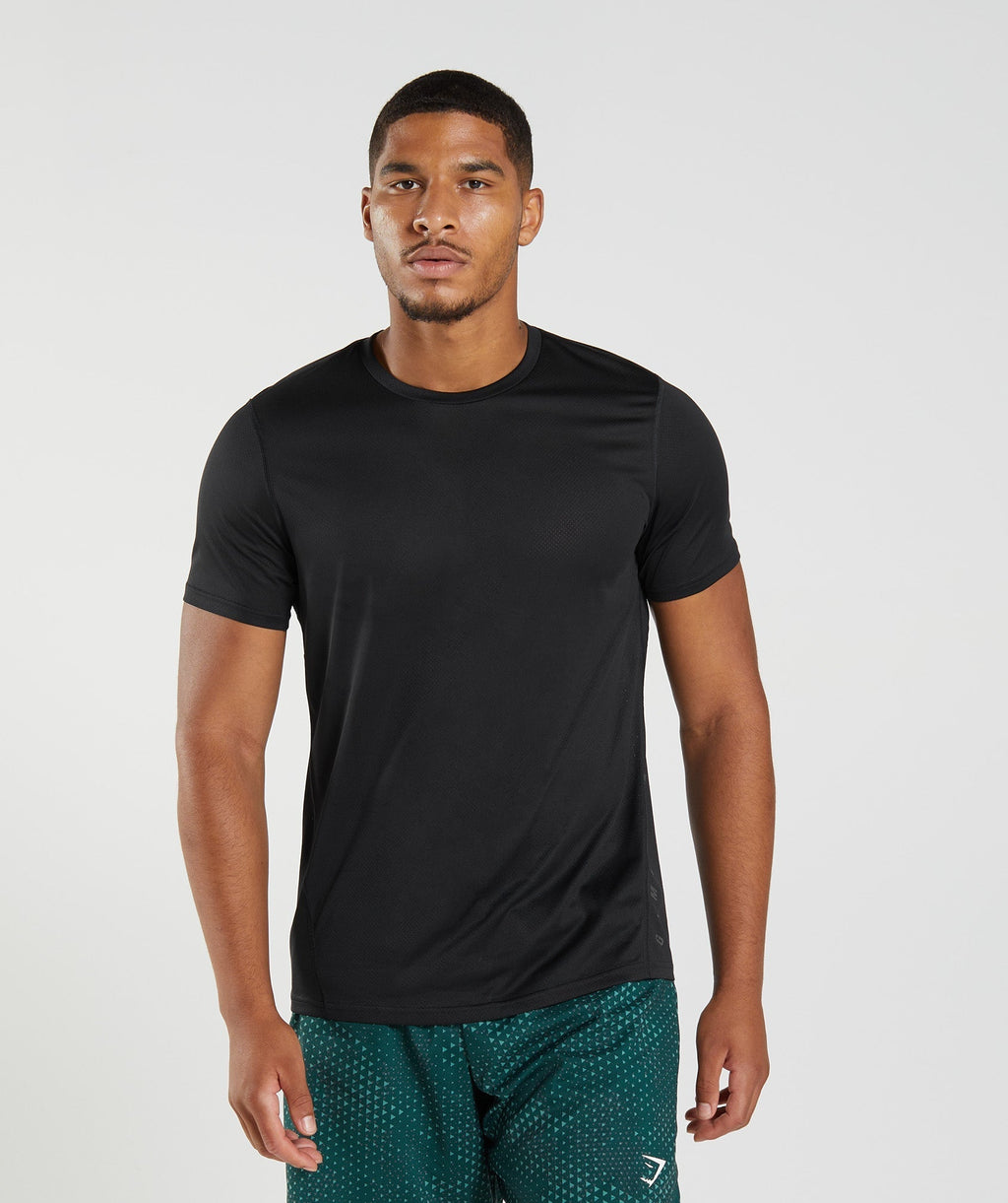 Sport T-Shirt - Black/Black Marl — imagem 1
