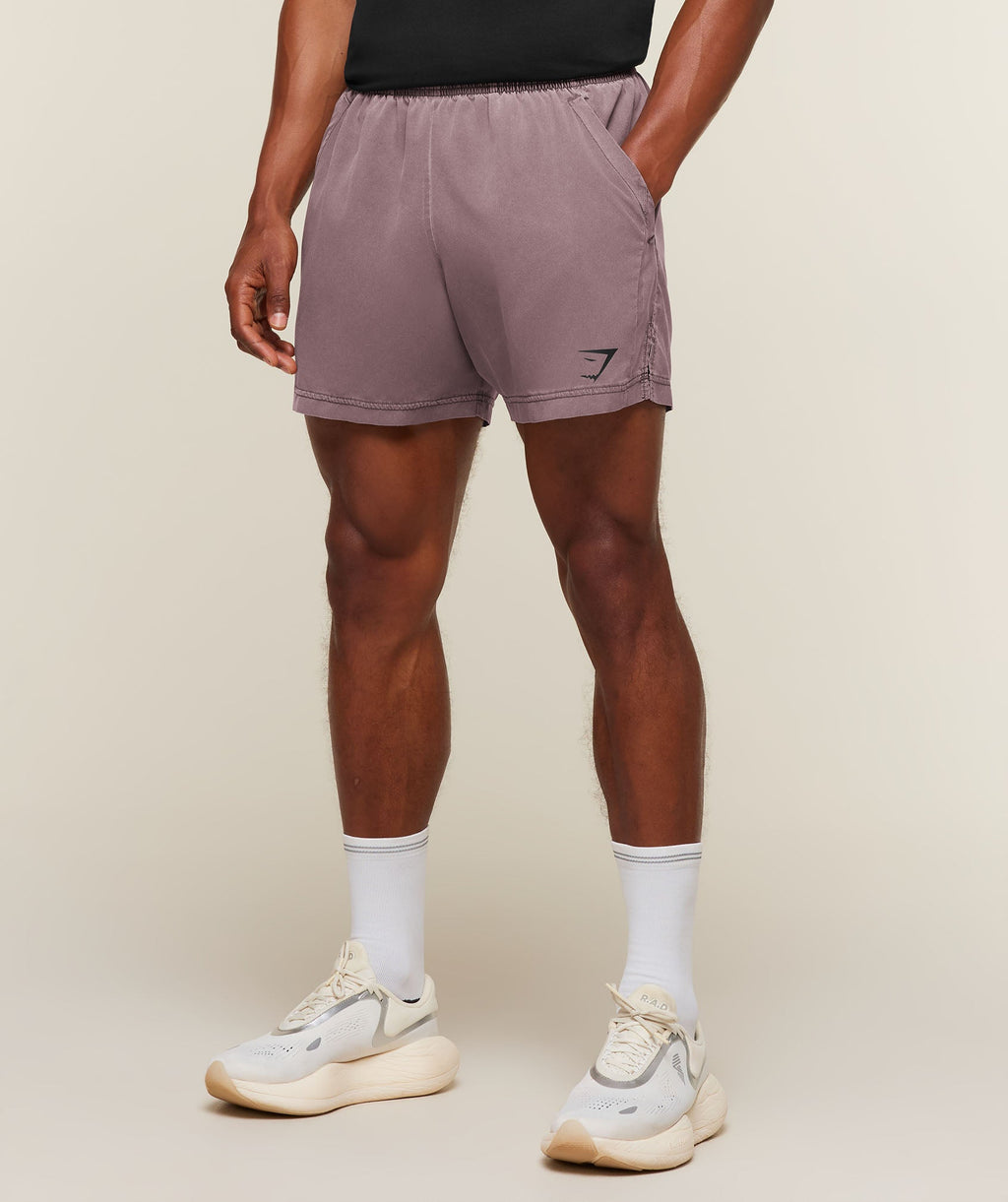 Sport Washed Shorts - Cherry Purple/Wash — imagem 1