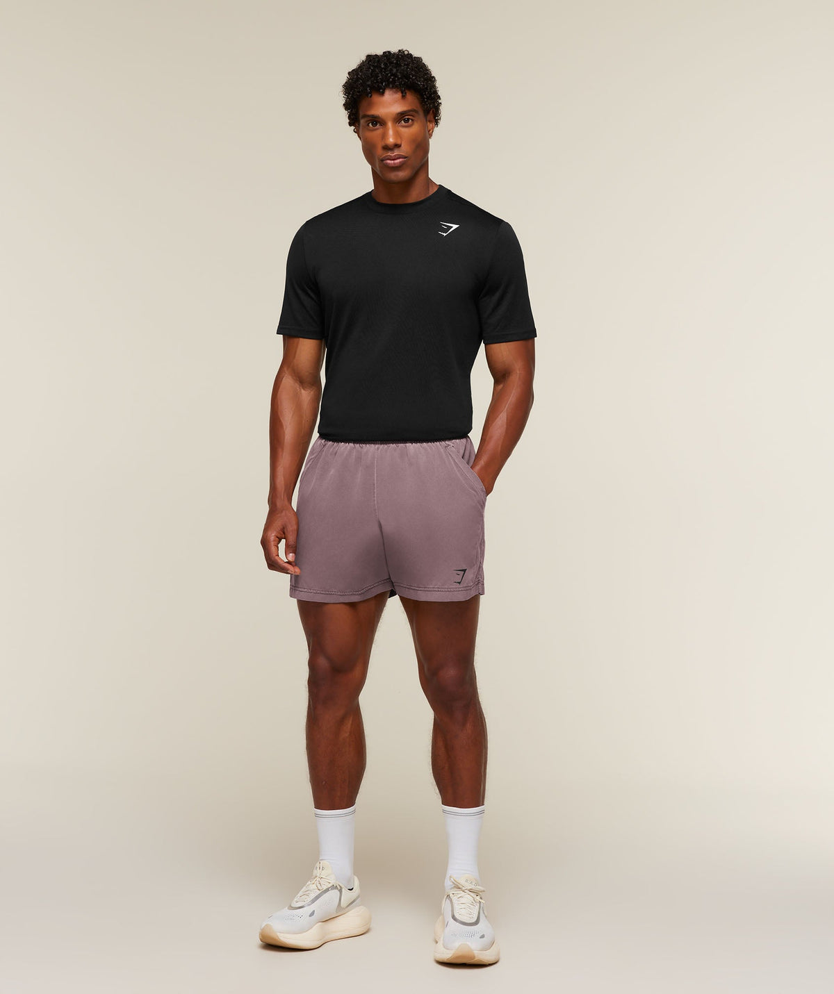 Sport Washed Shorts - Cherry Purple/Wash — imagem 3