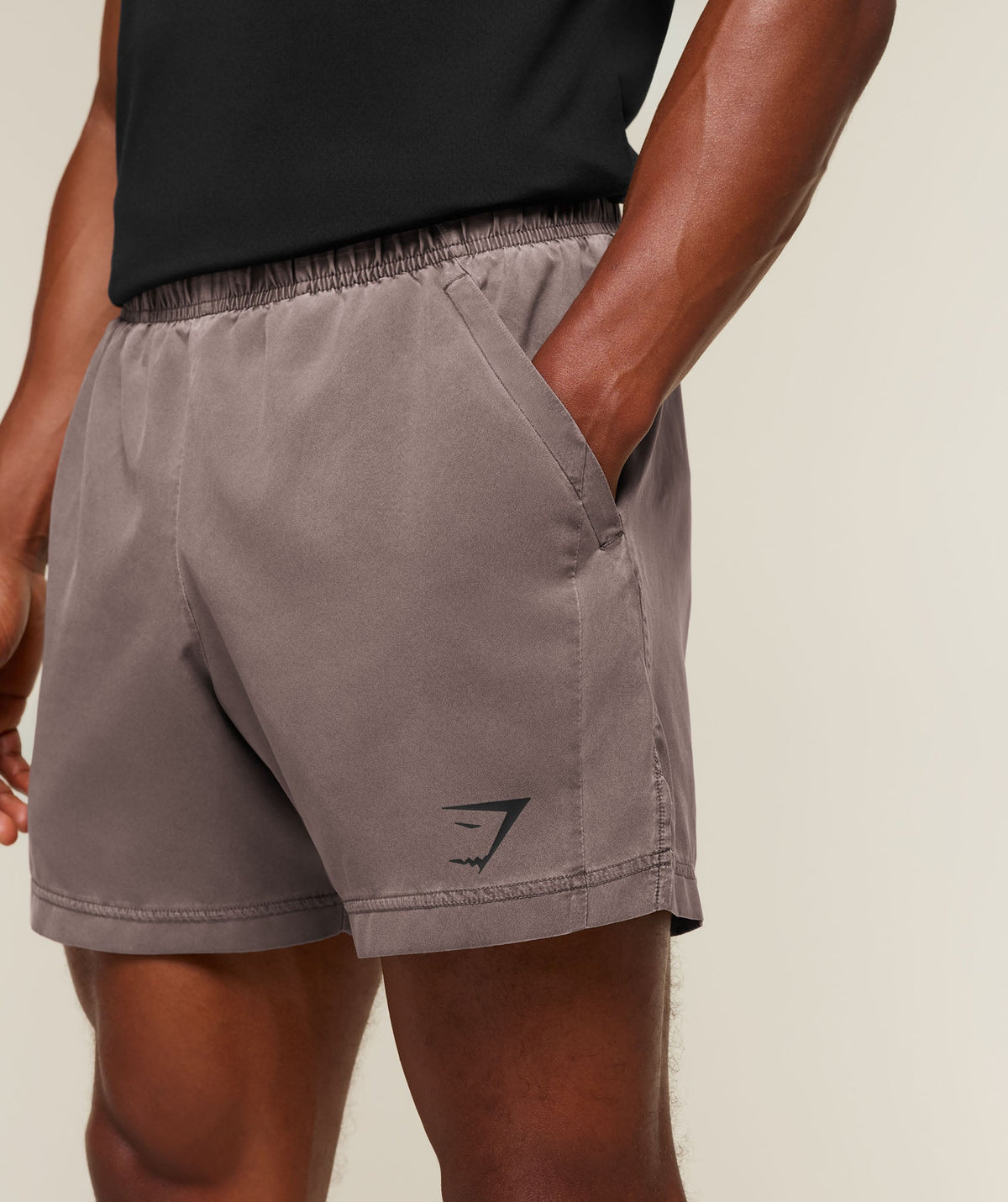 Sport Washed Shorts - Soft Brown/Wash — imagem 5