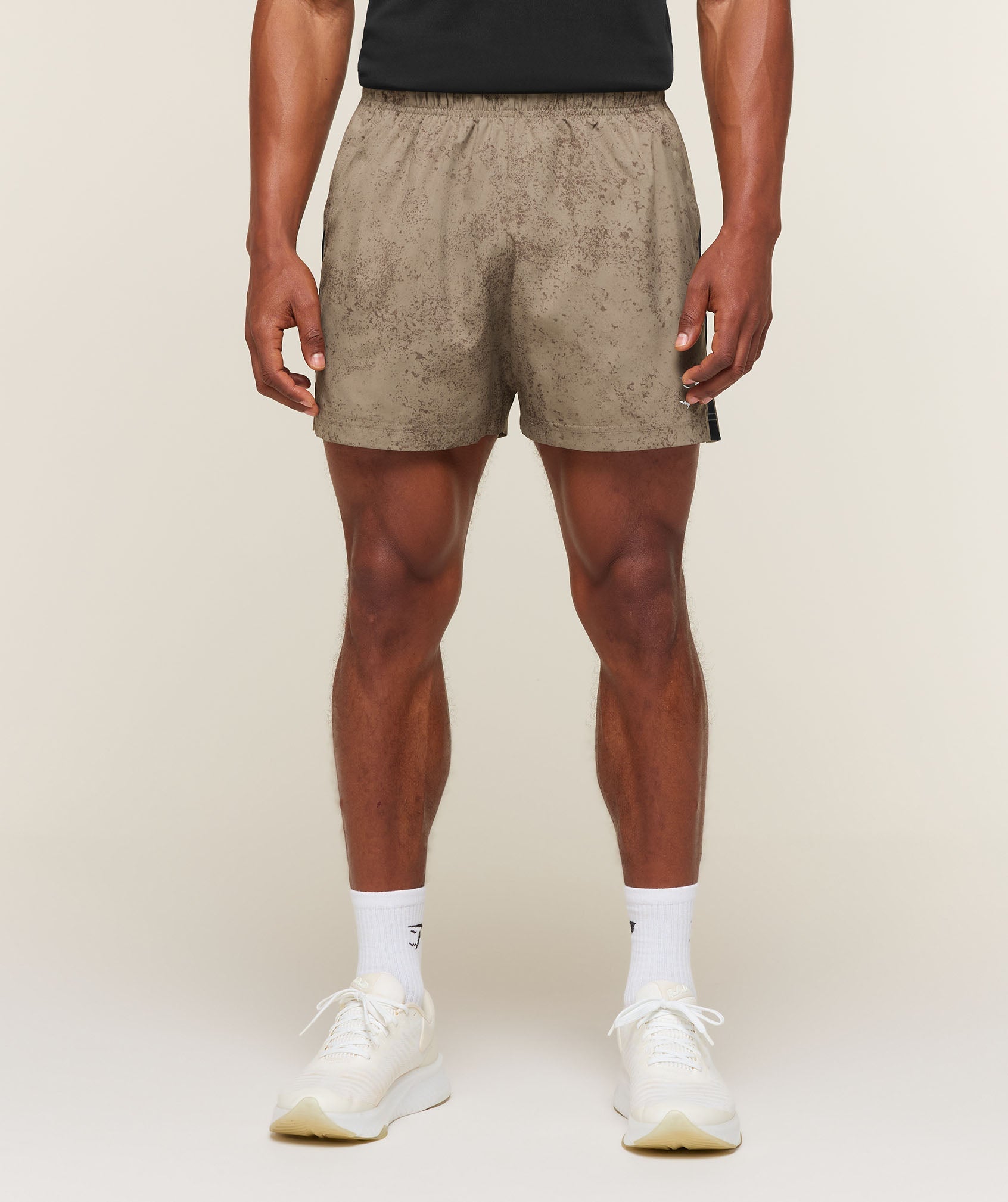 Sport 5" Shorts - Lifestyle Brown/Black — imagem 1