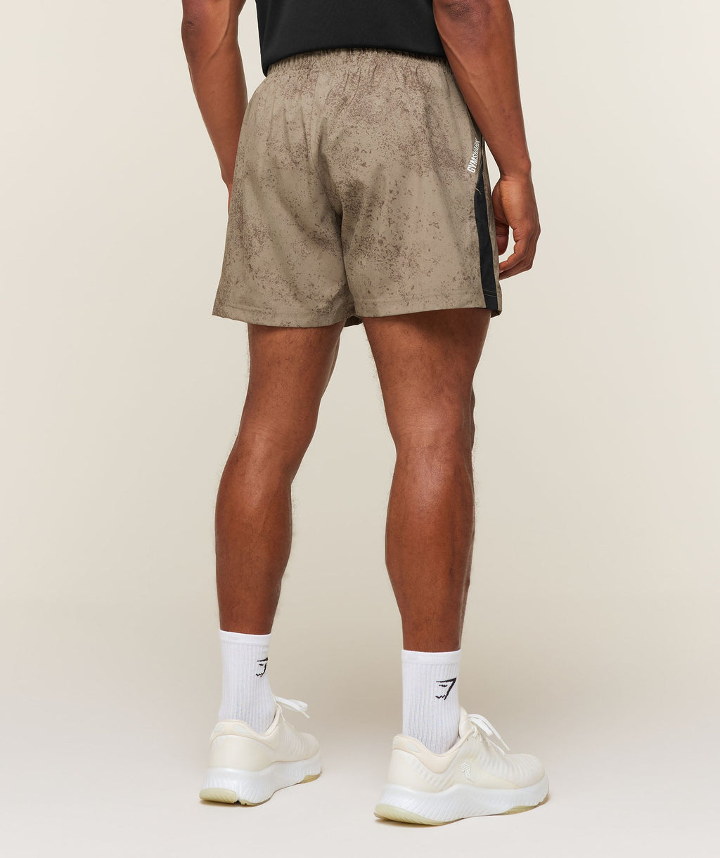 Sport 5" Shorts - Lifestyle Brown/Black — imagem 2