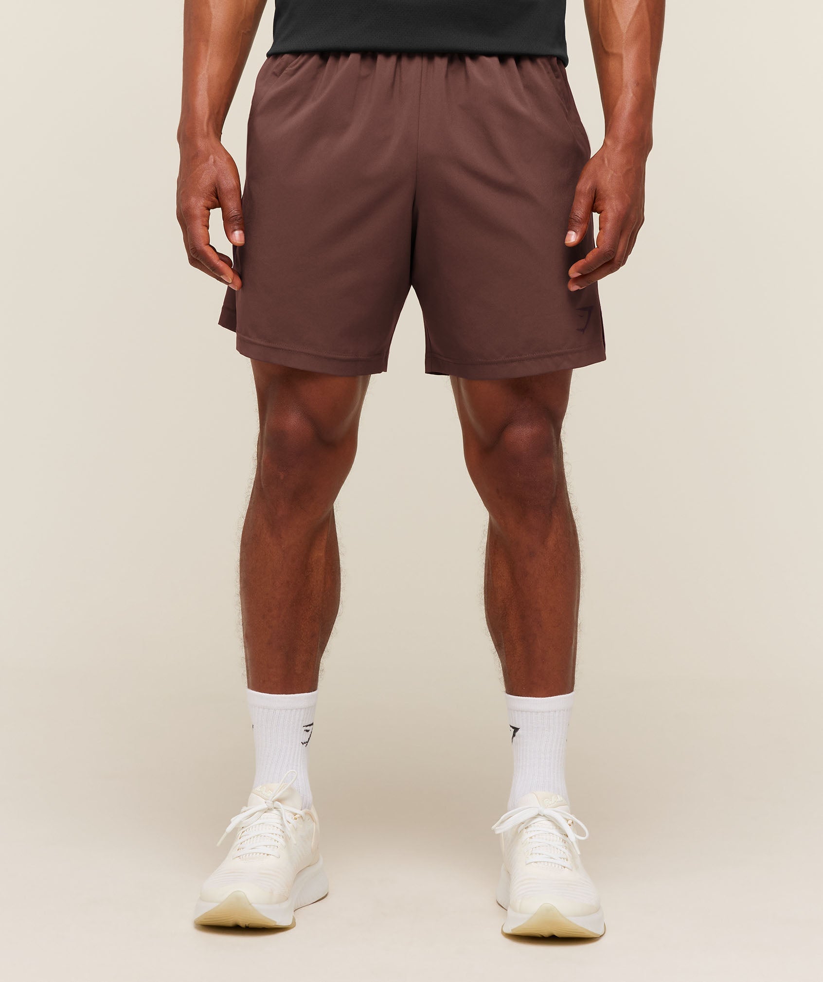 Sport 7" Shorts - Espresso Brown/Cherry Purple — imagem 1