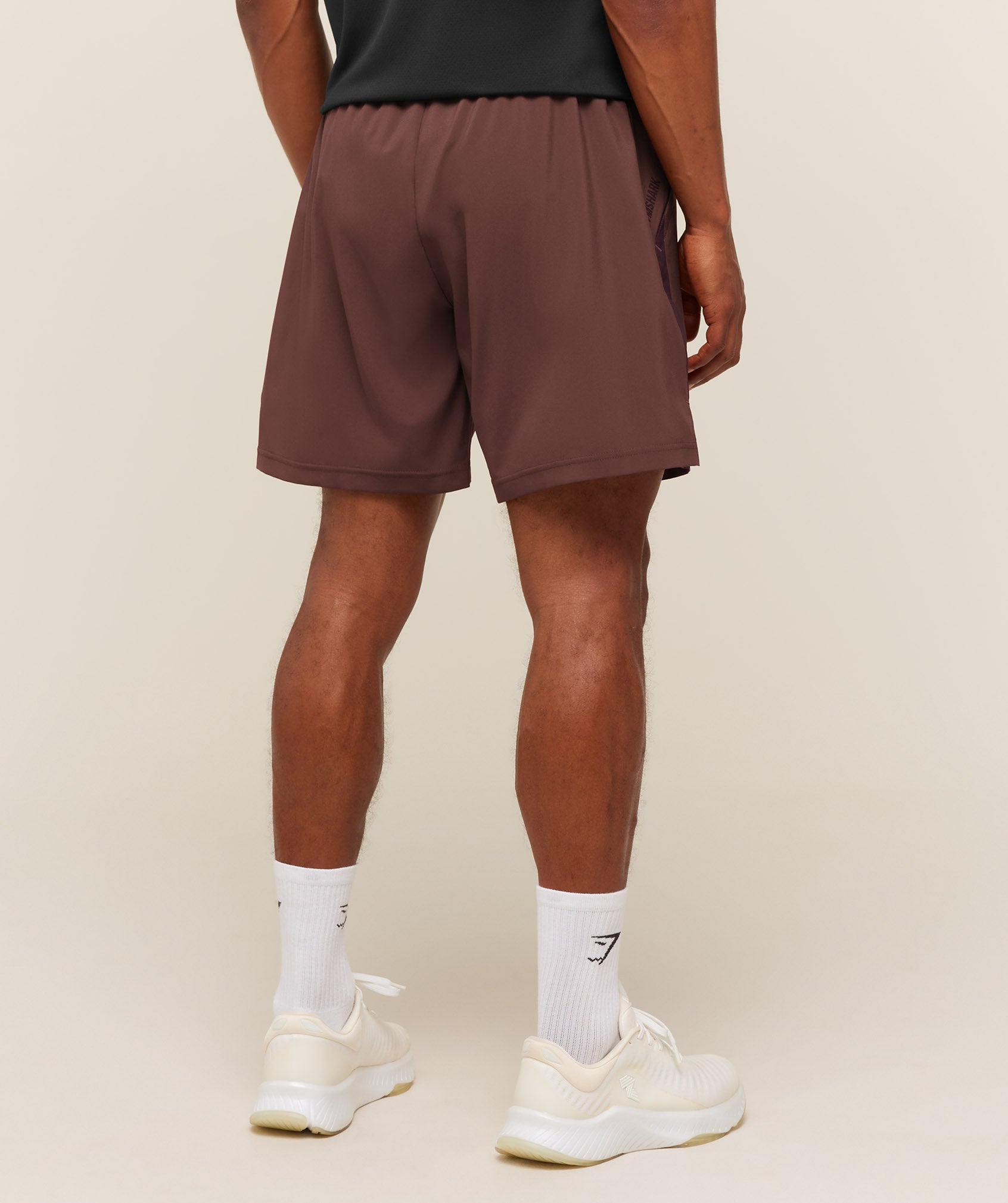 Sport 7" Shorts - Espresso Brown/Cherry Purple — imagem 2