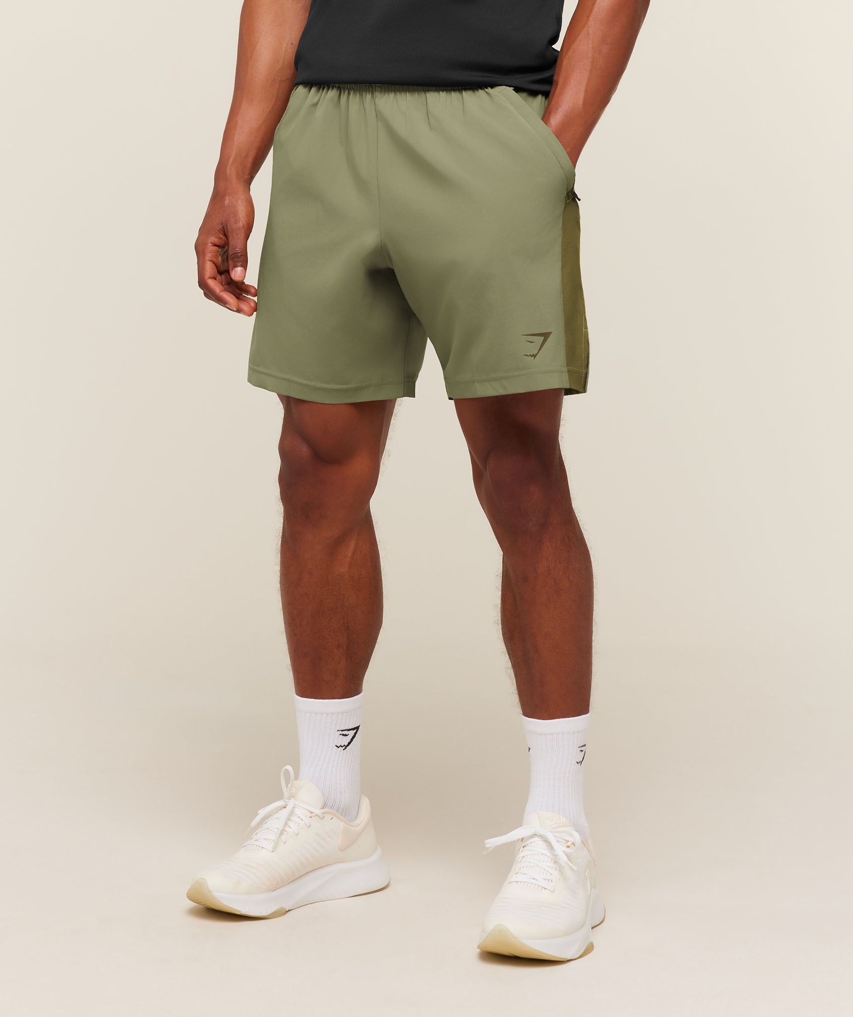 Sport 7" Shorts - Grounded Green/Canvas Green — imagem 3