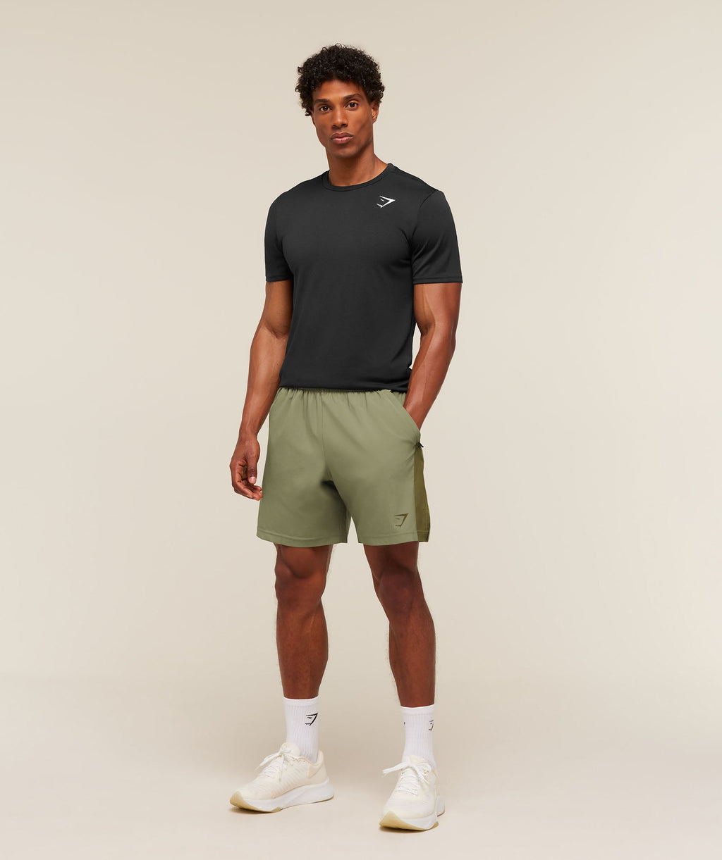 Sport 7" Shorts - Grounded Green/Canvas Green — imagem 6