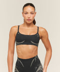 Storm Seamless Sports Bra - Black/Tinted White — imagem 1