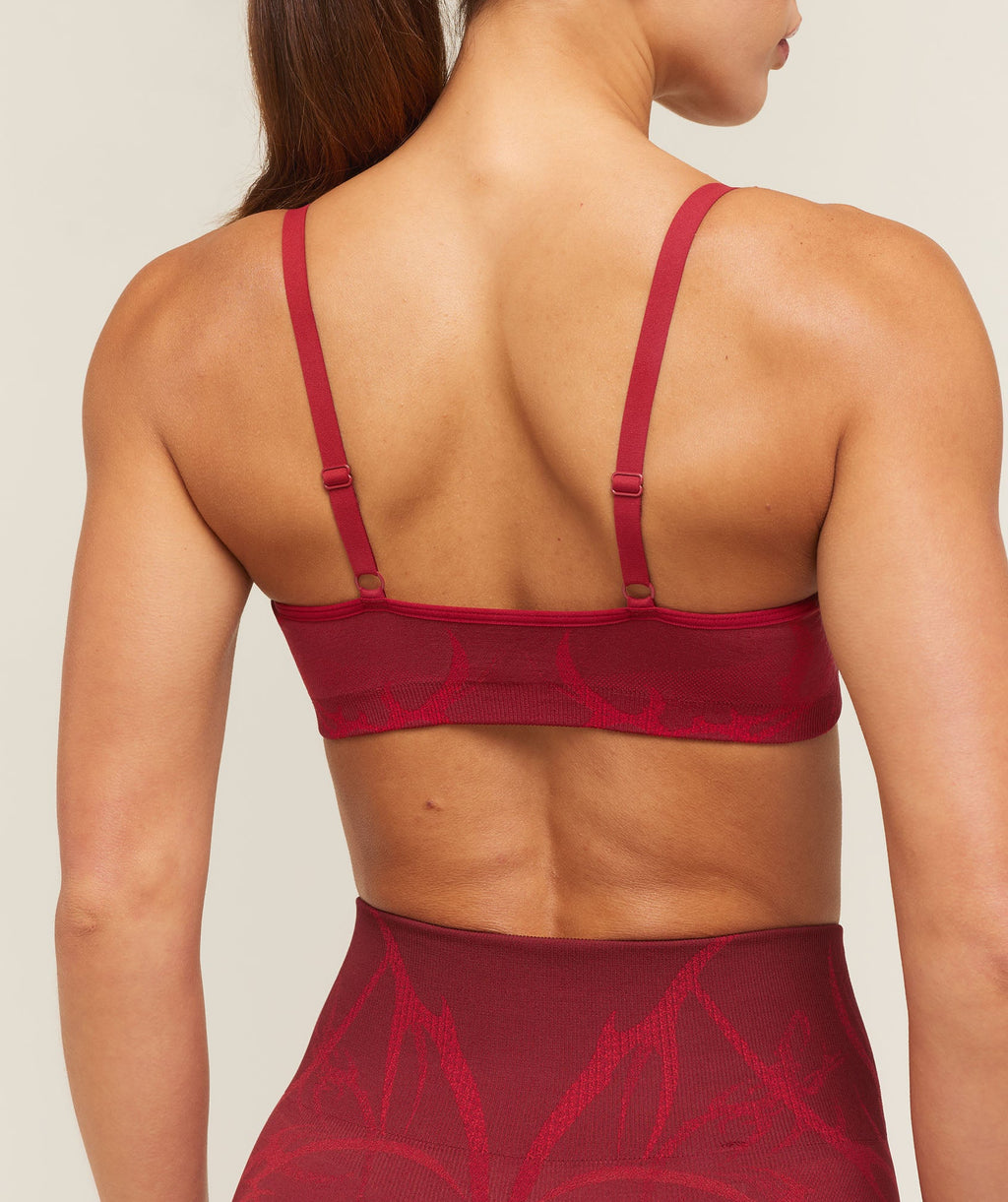 Storm Seamless Sports Bra - Sets Red/Carmine Red — imagem 5