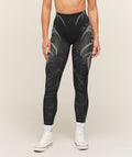 Storm Seamless Leggings - Black/Tinted White — imagem 1