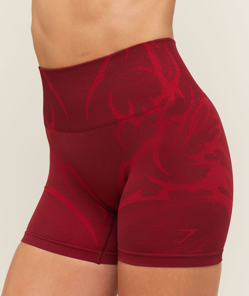 Storm Seamless Shorts - Sets Red/Carmine Red — imagem 6