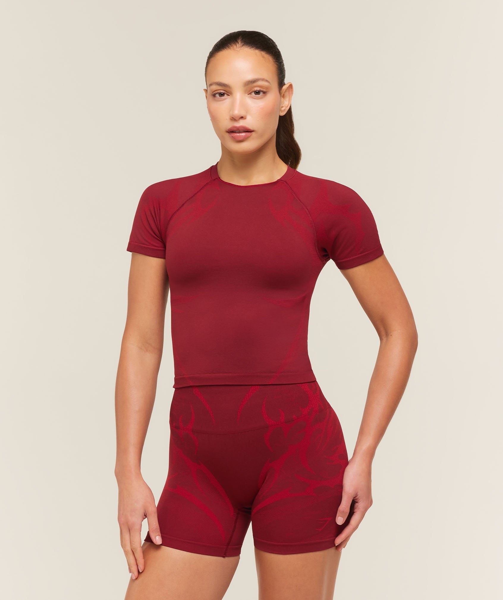 Storm Seamless Top - Sets Red/Carmine Red — imagem 1