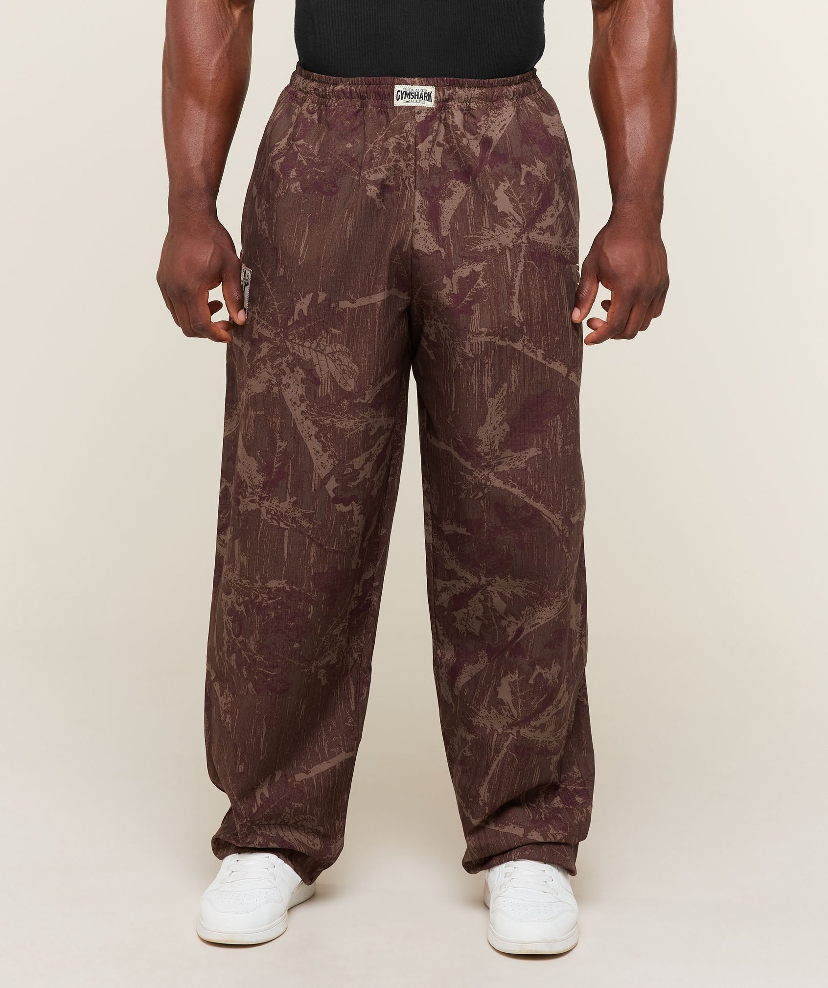 Straight Leg Pumper Pants - Soft Brown — imagem 1
