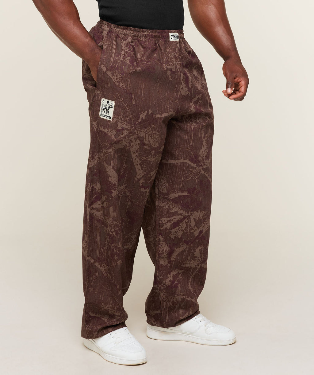 Straight Leg Pumper Pants - Soft Brown — imagem 3