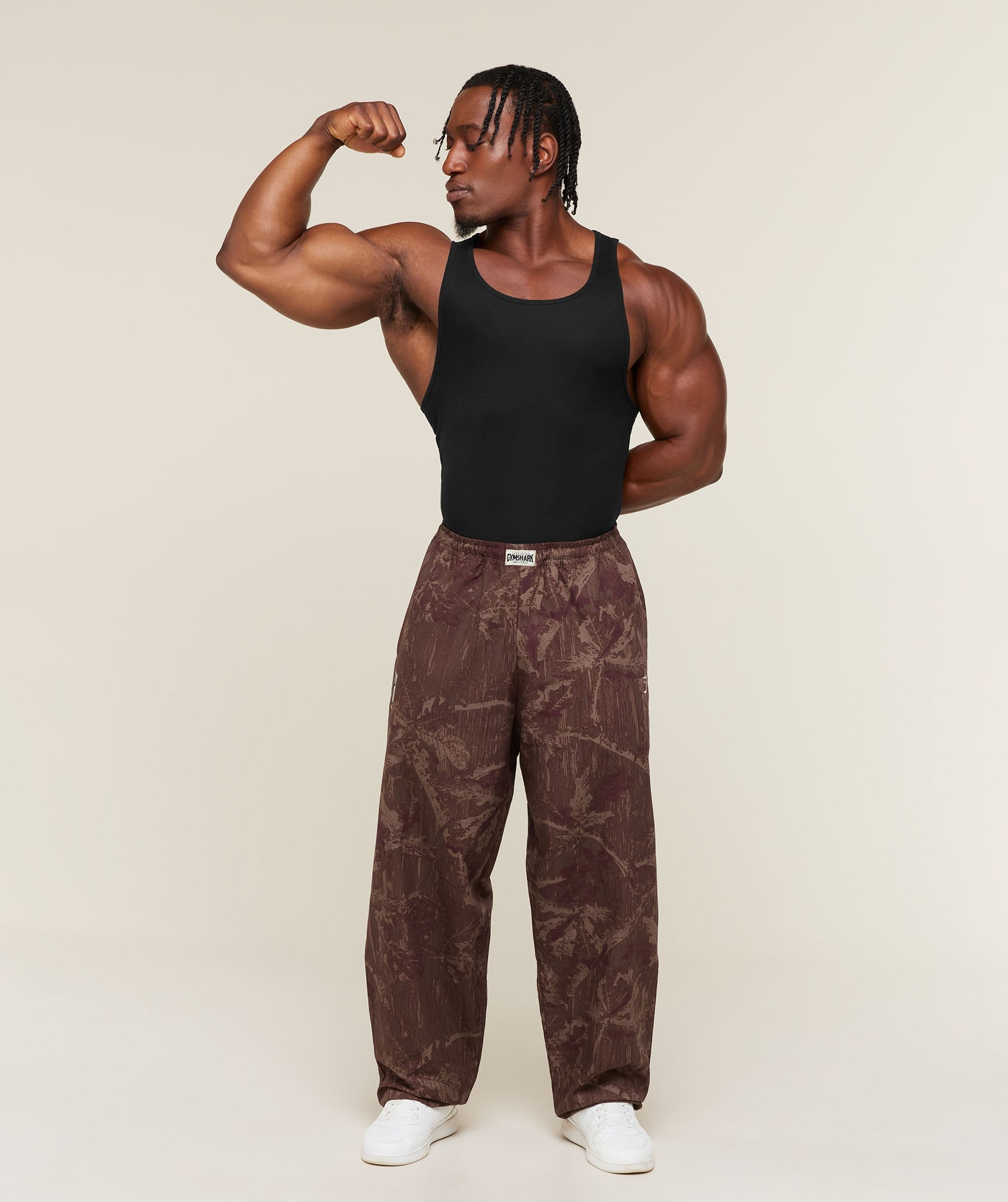 Straight Leg Pumper Pants - Soft Brown — imagem 6