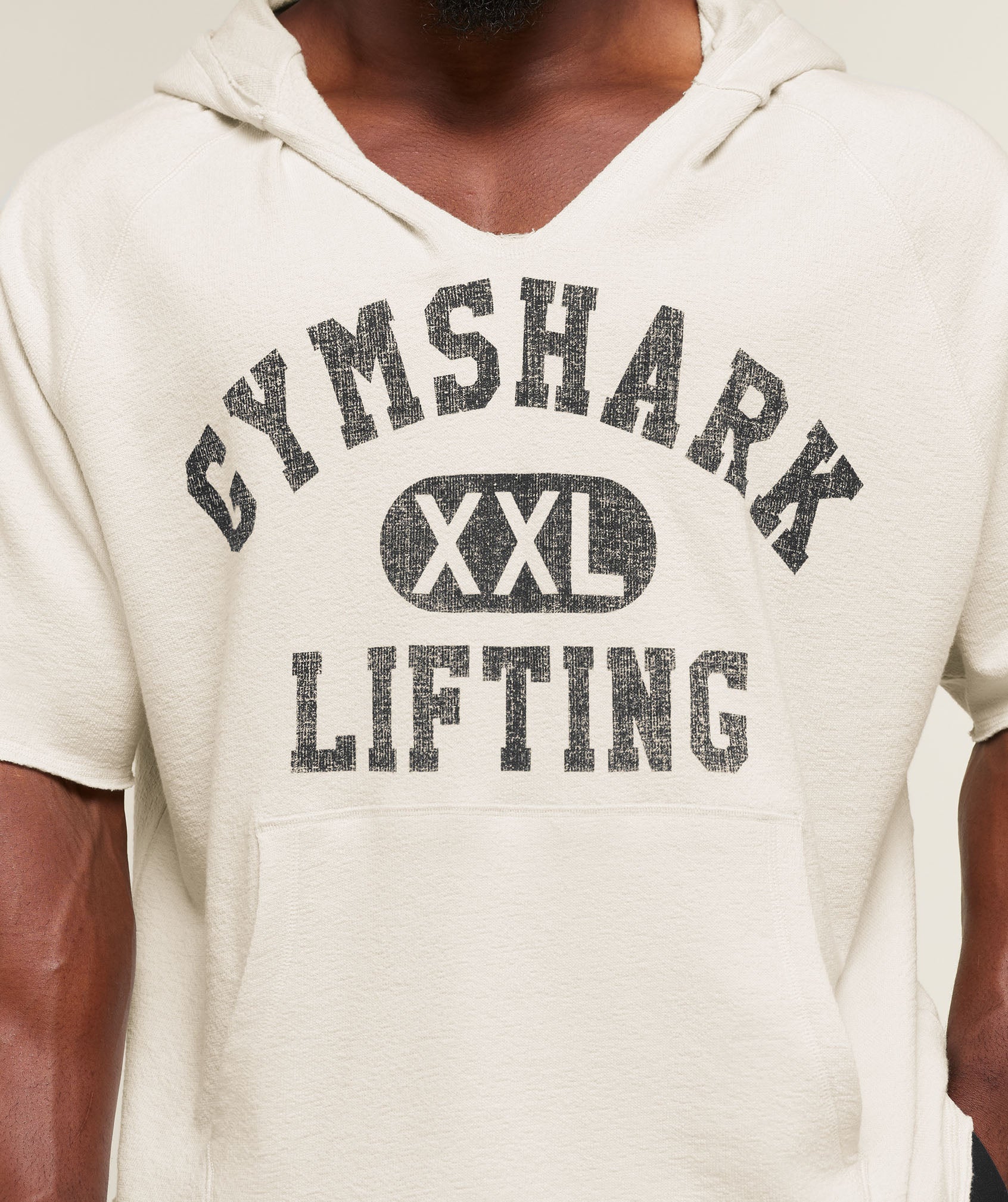 Summer Pump Cover Short Sleeve Hoodie - Tinted White — imagem 5