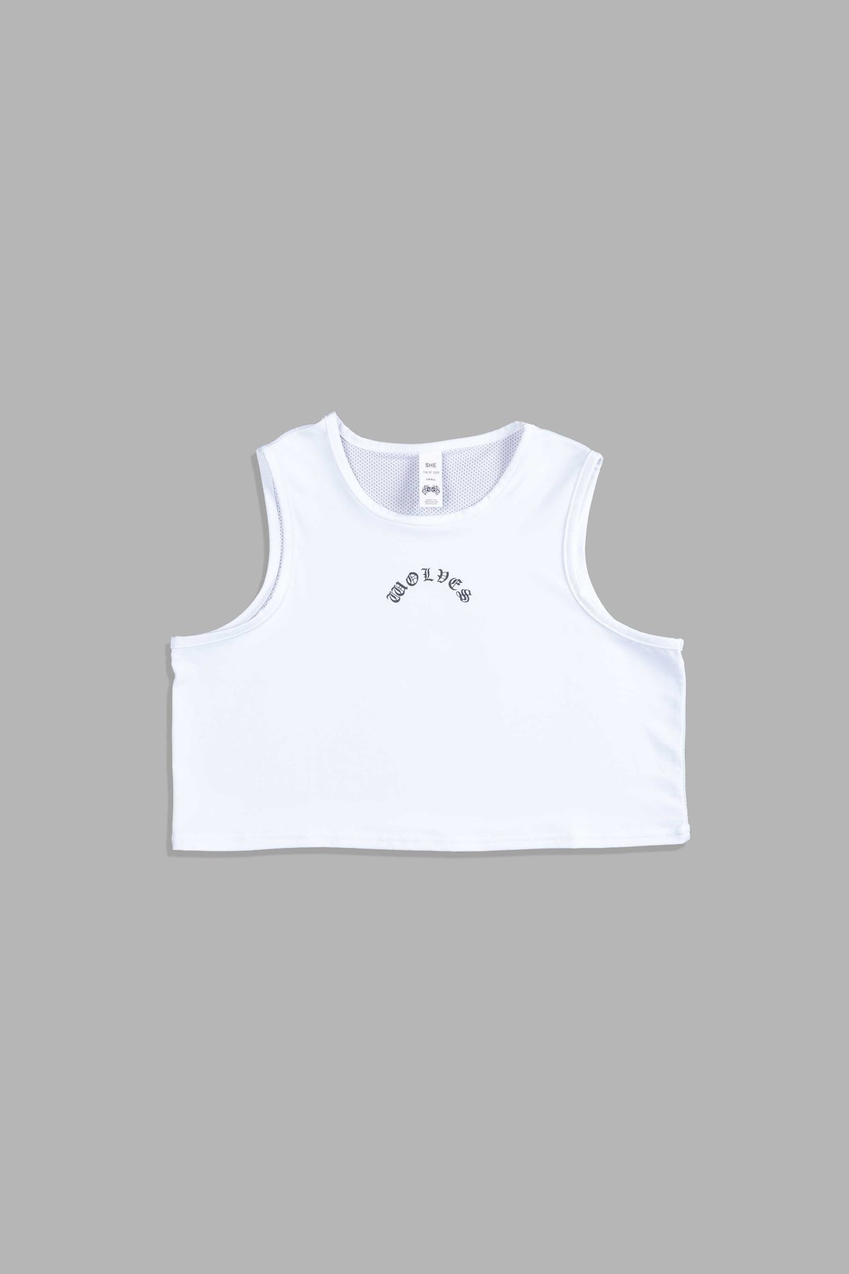 Chopper She "Dry Wolf" Training Tank in White - imagem 1