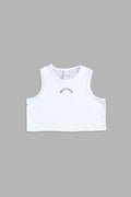 Chopper She "Dry Wolf" Training Tank in White — imagem 1