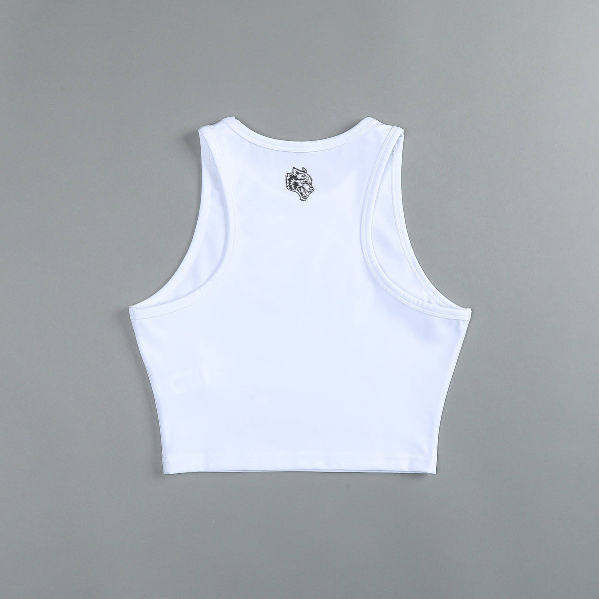 Riders On The Storm "Energy" Racerback Tank in White - imagem 4
