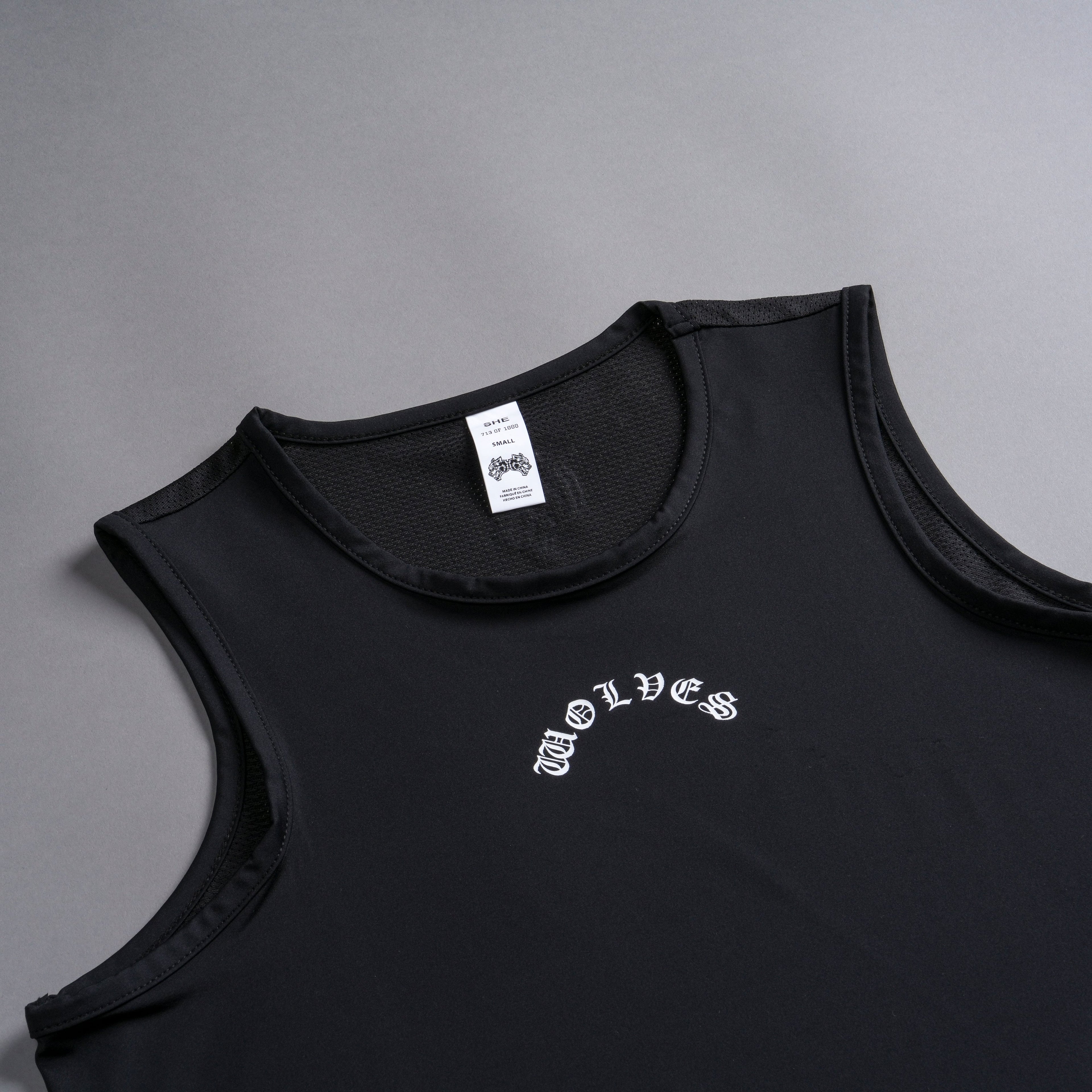 Chopper She "Dry Wolf" Training Tank in Black — imagem 3
