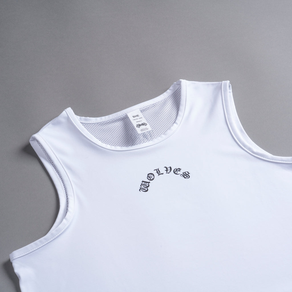 Chopper She "Dry Wolf" Training Tank in White — imagem 3
