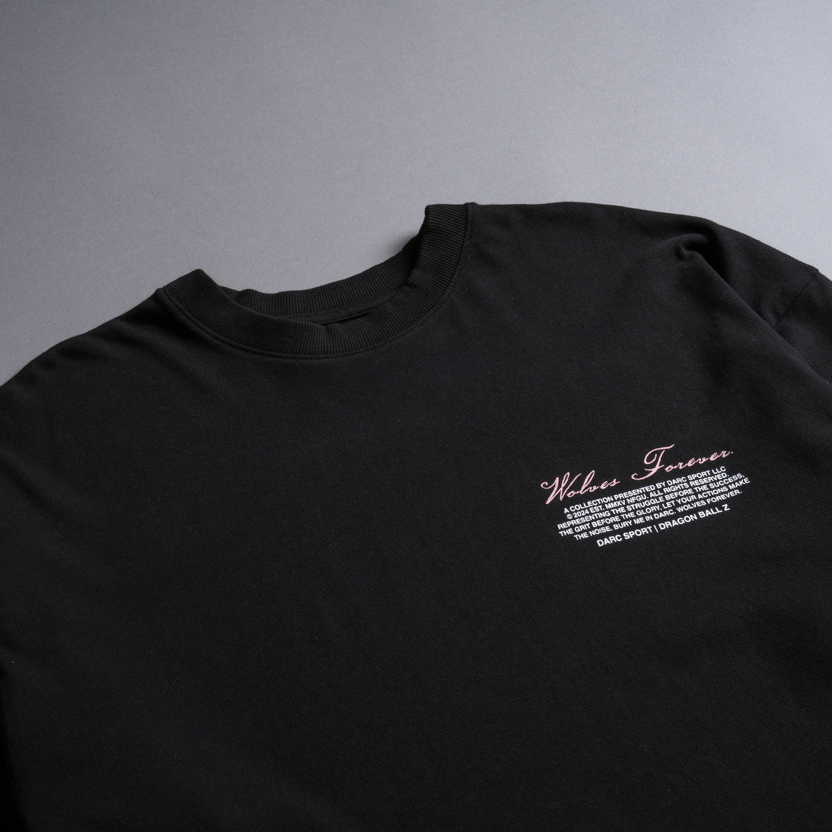 Piccolo "Premium" Oversized Unisex Tee in Black — imagem 7