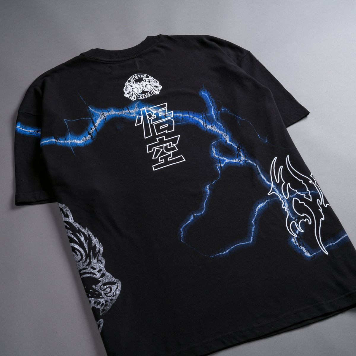 Goku Energy "Premium" Oversized Tee in Black — imagem 11