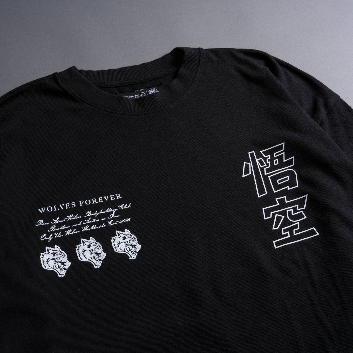Goku "Premium" Oversized Tee in Black — imagem 7