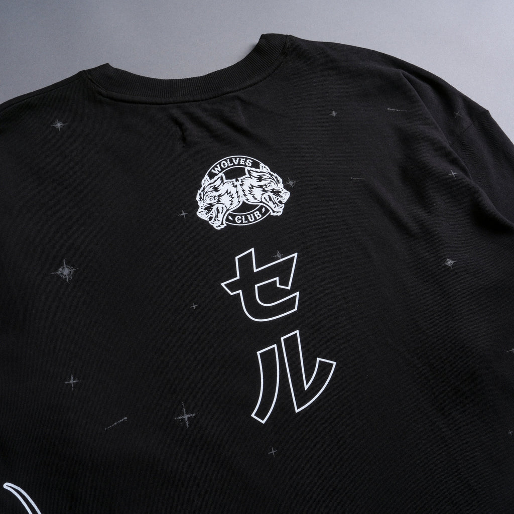 Cell Energy "Premium" Oversized Tee in Black — imagem 10