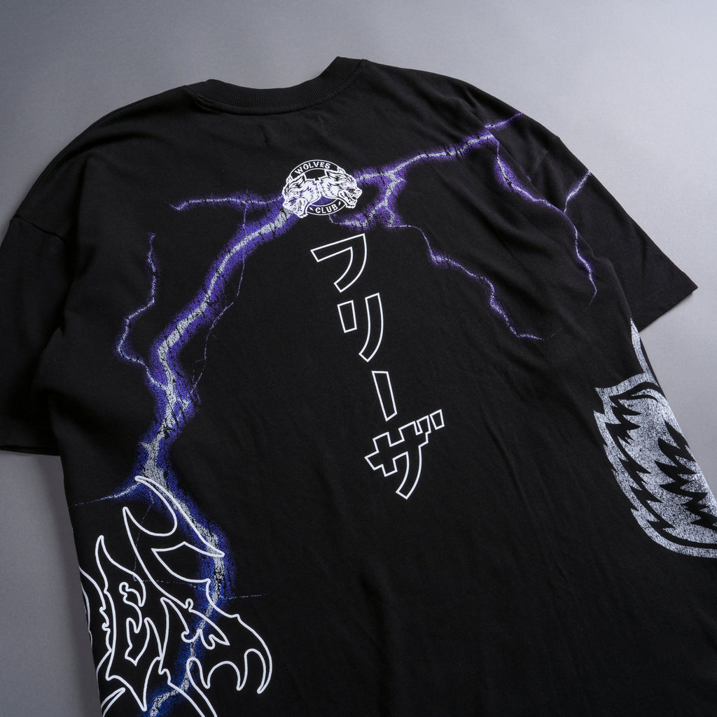 Frieza Energy "Premium" Oversized Tee in Black — imagem 9