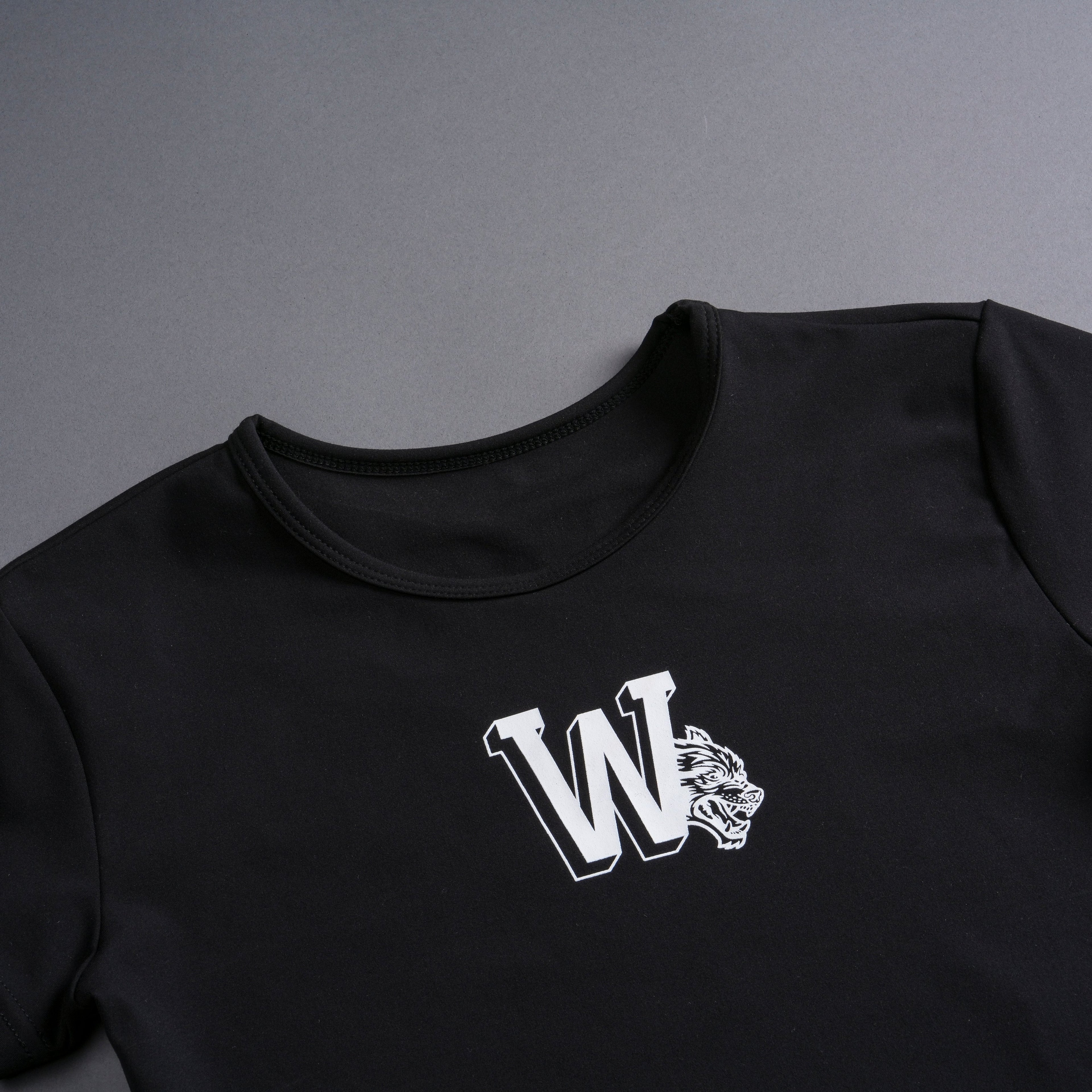 Move Fast S/S "Energy" Top in Black — imagem 8