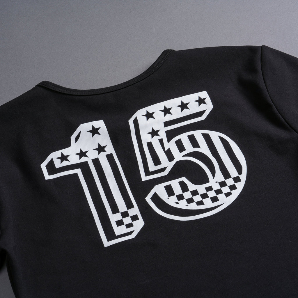 Move Fast S/S "Energy" Top in Black — imagem 9