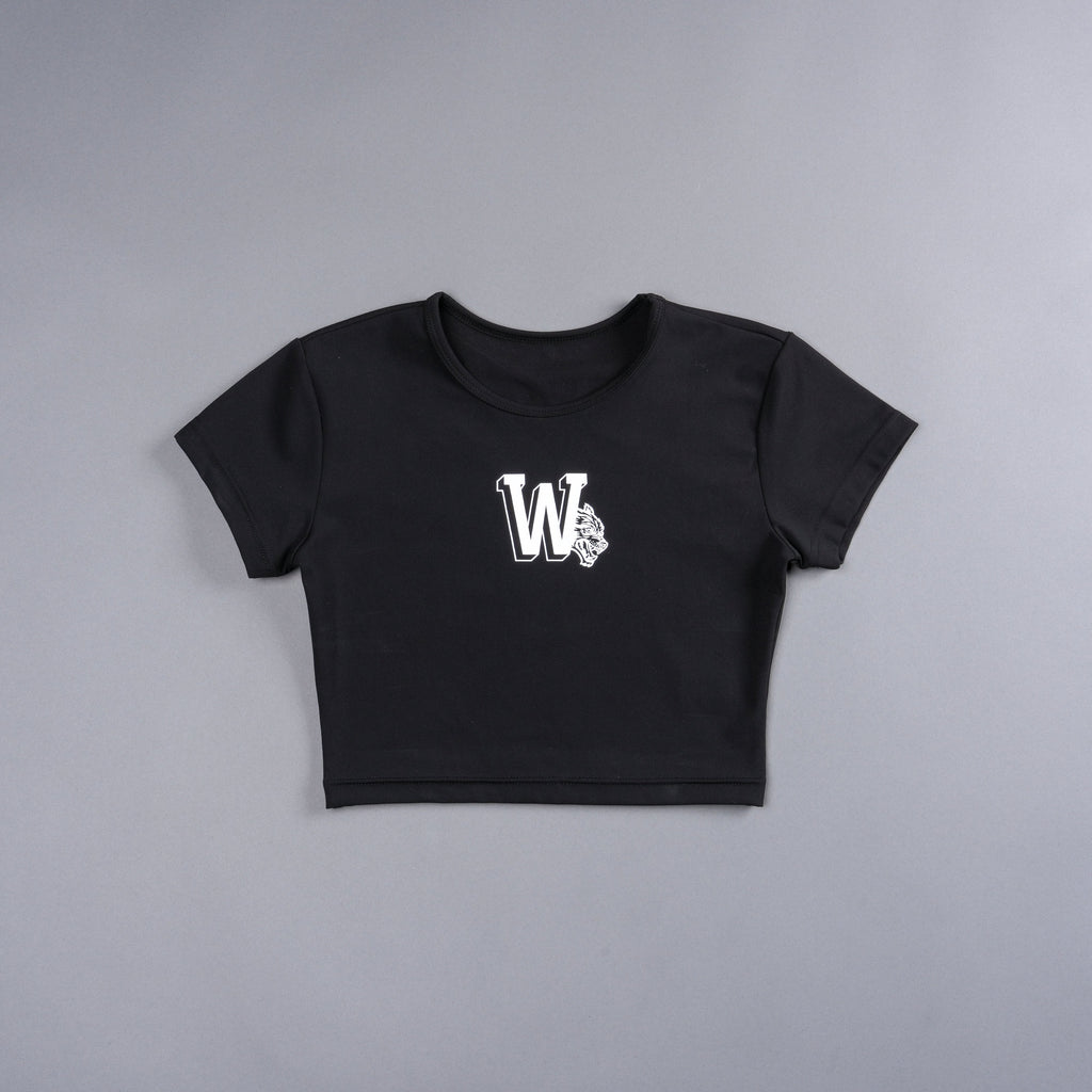 Move Fast S/S "Energy" Top in Black — imagem 3