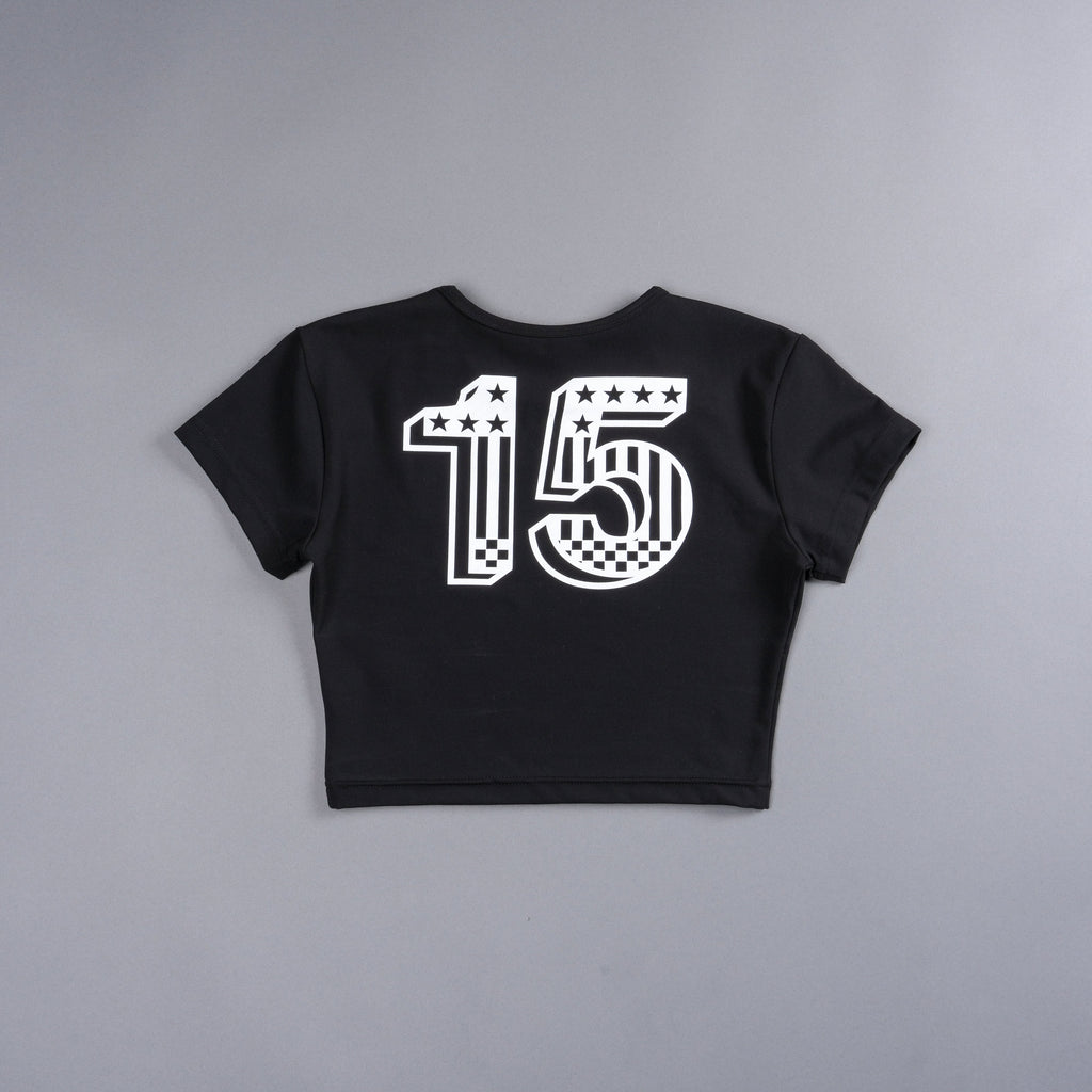Move Fast S/S "Energy" Top in Black — imagem 4