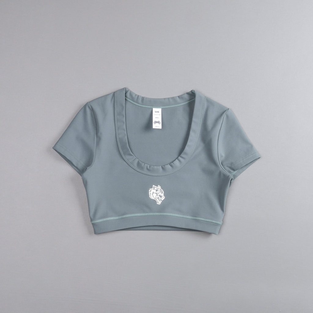 Single S/S Grace "Energy" Top in Greek Stone — imagem 3