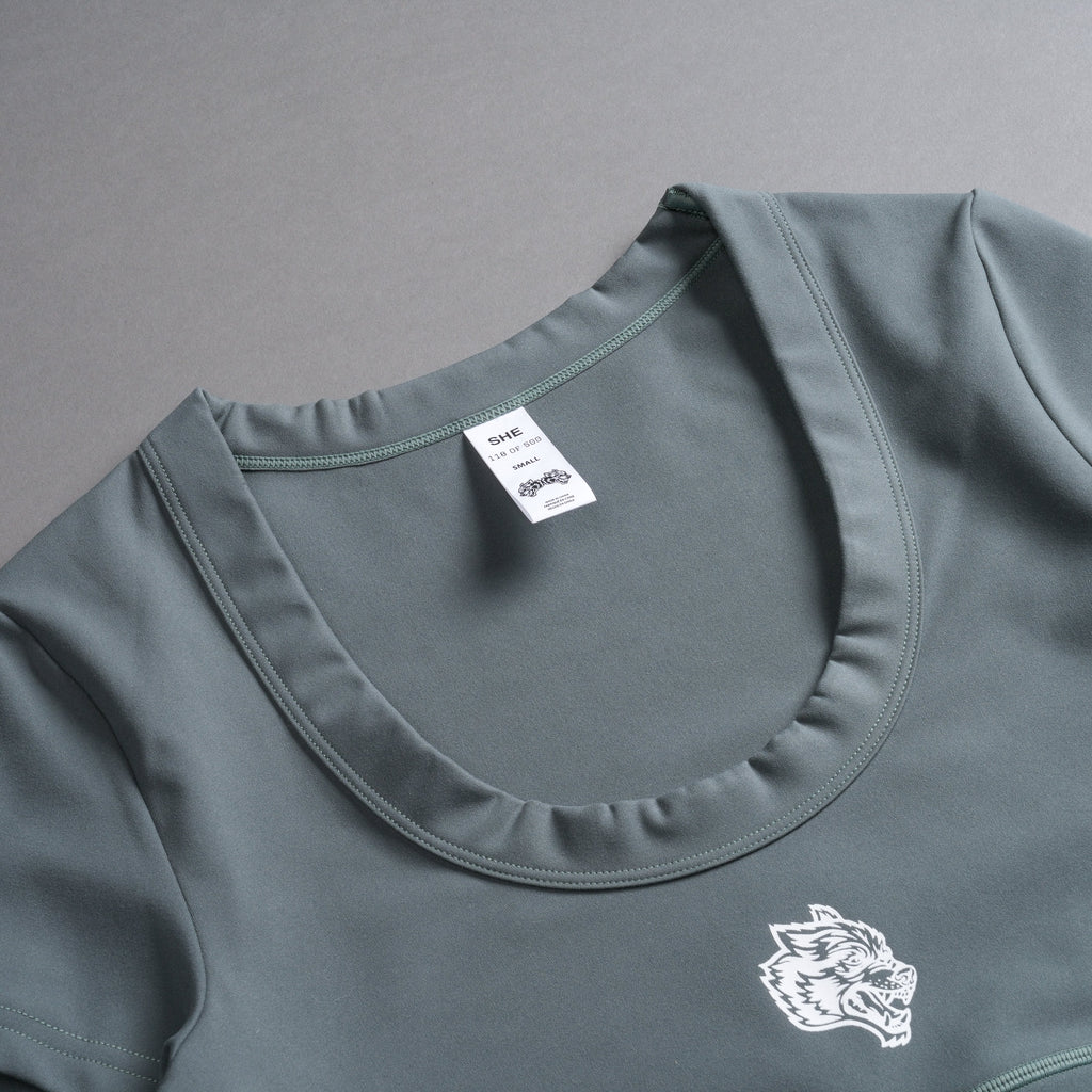 Single S/S Grace "Energy" Top in Greek Stone — imagem 8