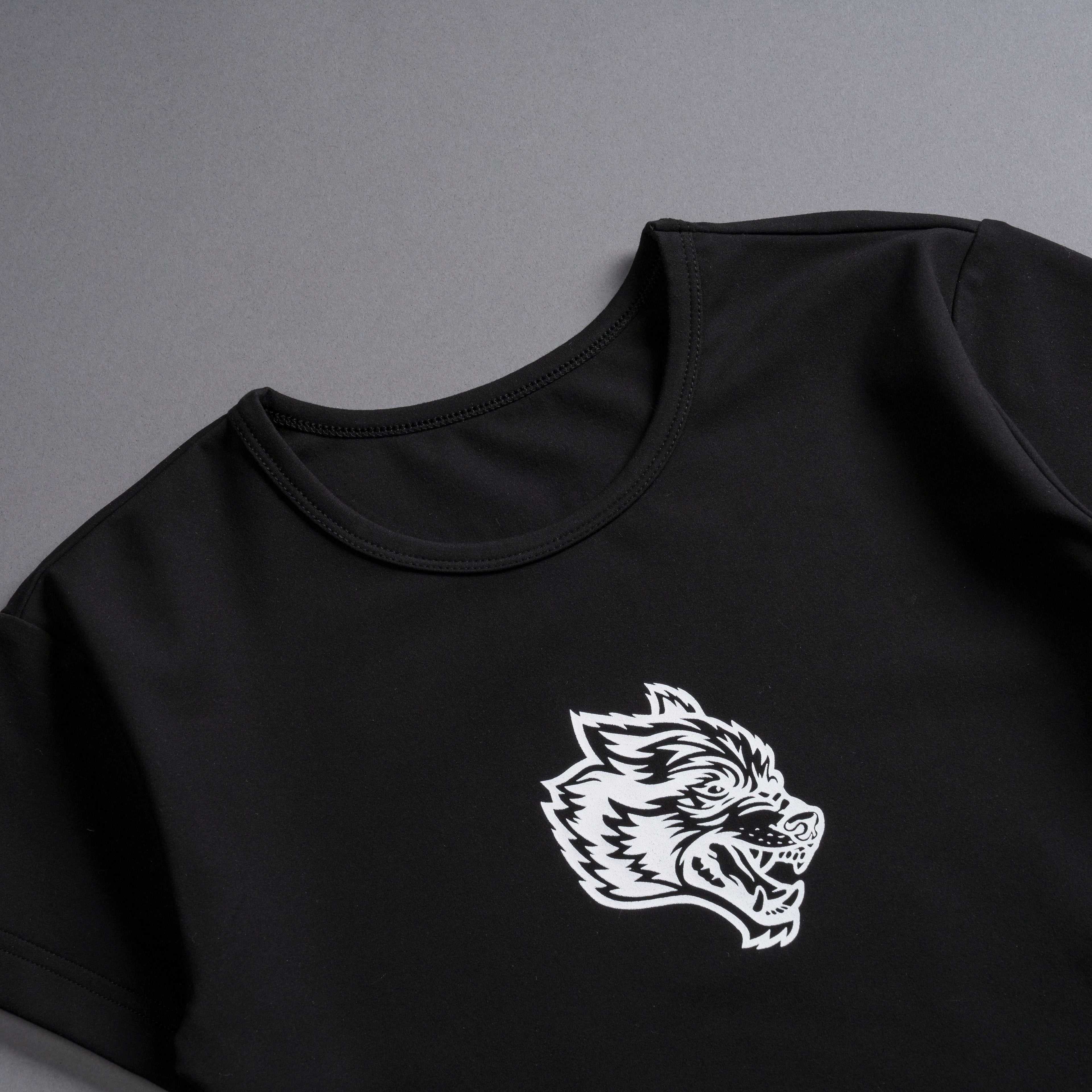 Burn S/S "Energy" Top in Black — imagem 8