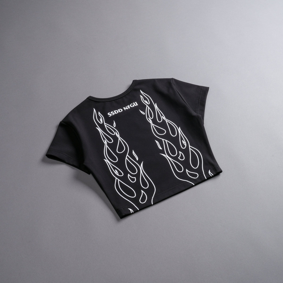 Burn S/S "Energy" Top in Black - imagem 7