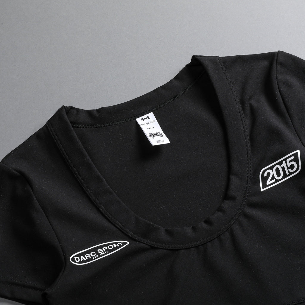 Faster S/S Grace "Energy" Top in Black — imagem 8