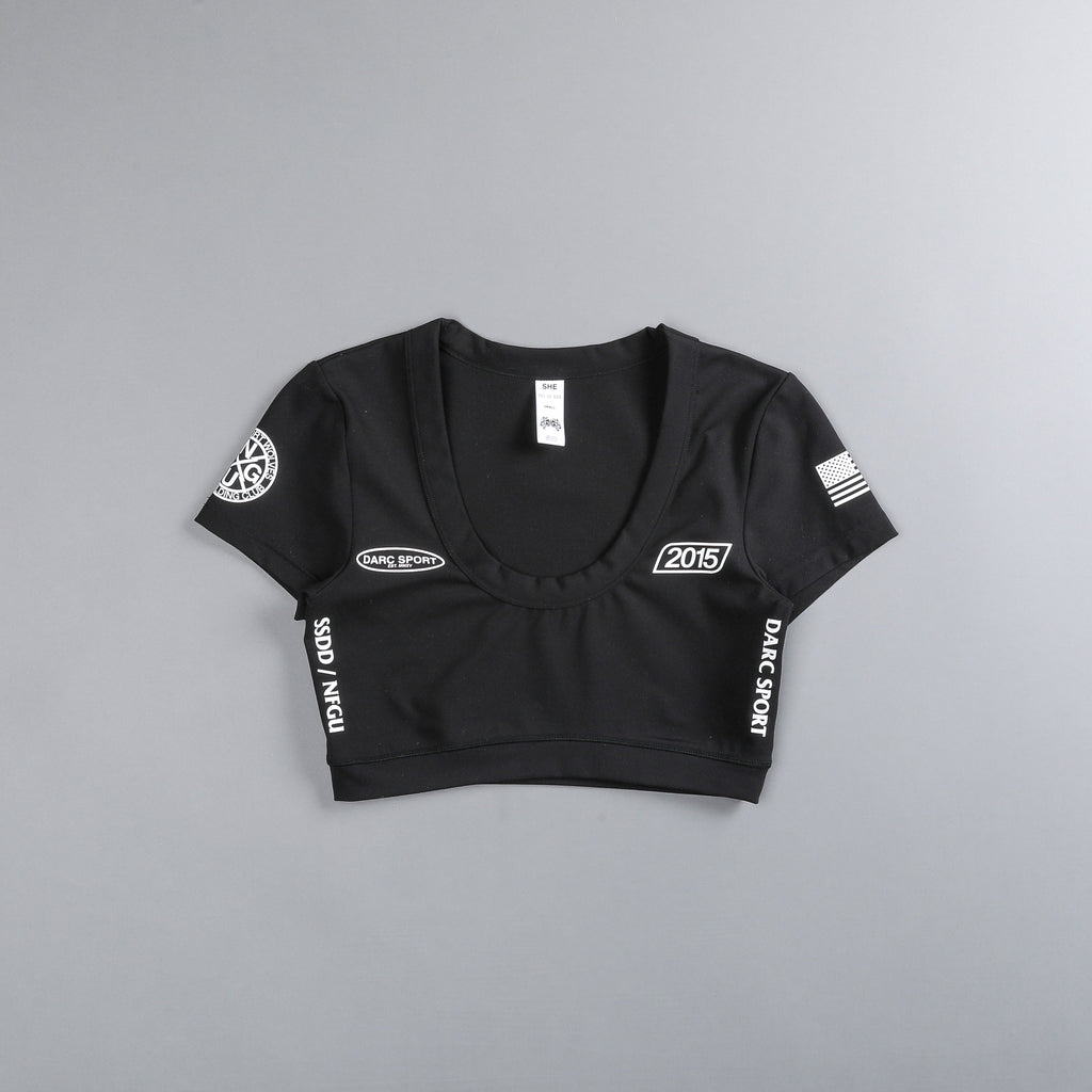 Faster S/S Grace "Energy" Top in Black — imagem 5
