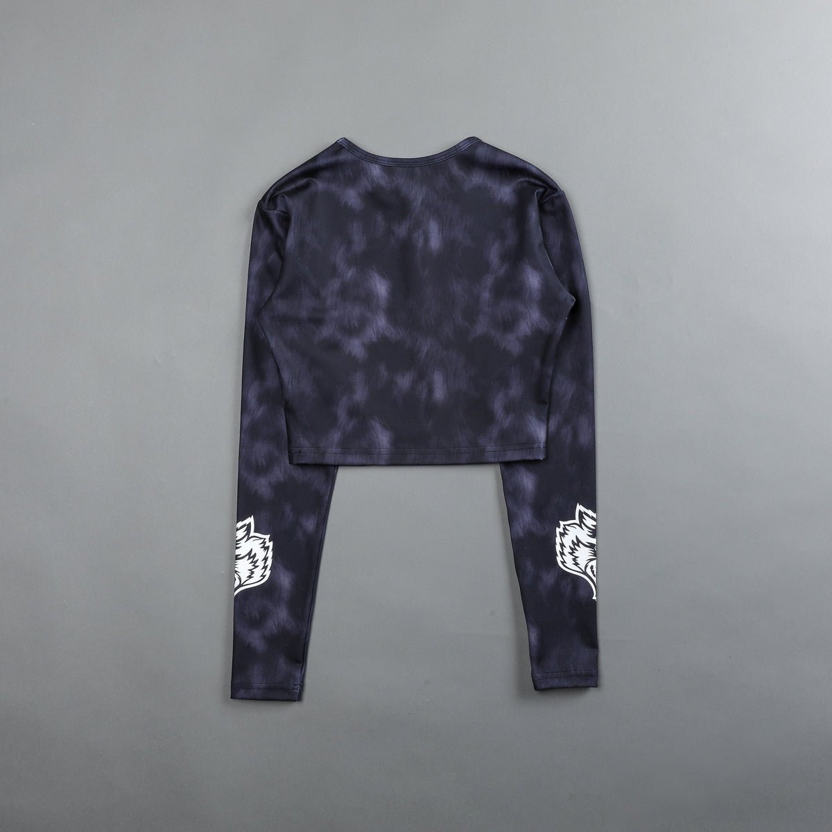 Wolf Spirit L/S "Energy" Top in Midnight Wolf Fur - imagem 2