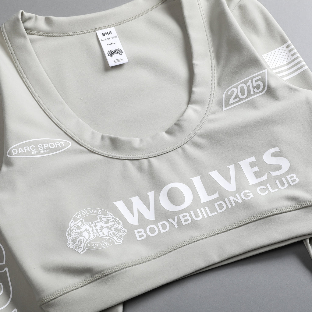 Faster L/S Grace "Energy" Top in Cactus Gray — imagem 8