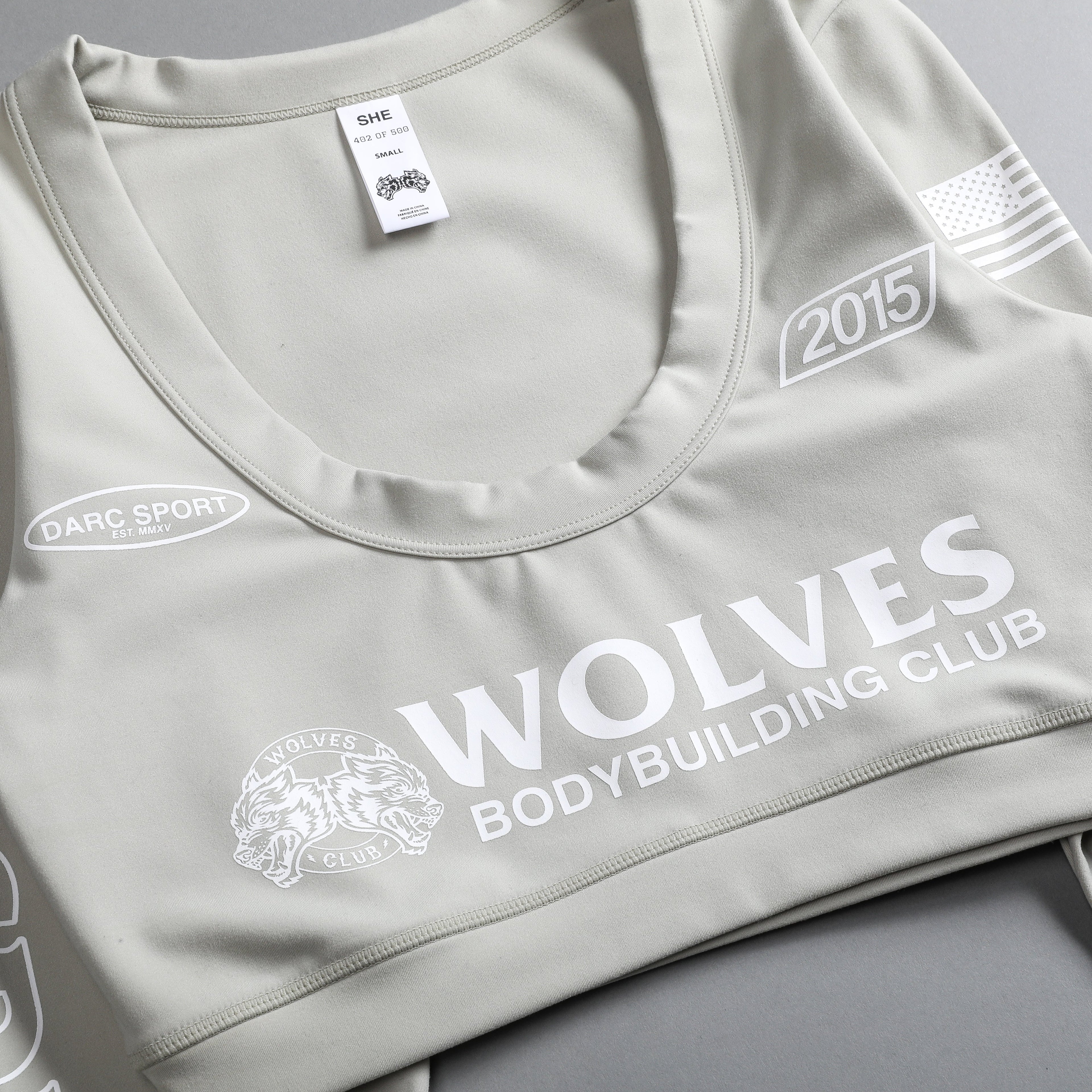 Faster L/S Grace "Energy" Top in Cactus Gray — imagem 8