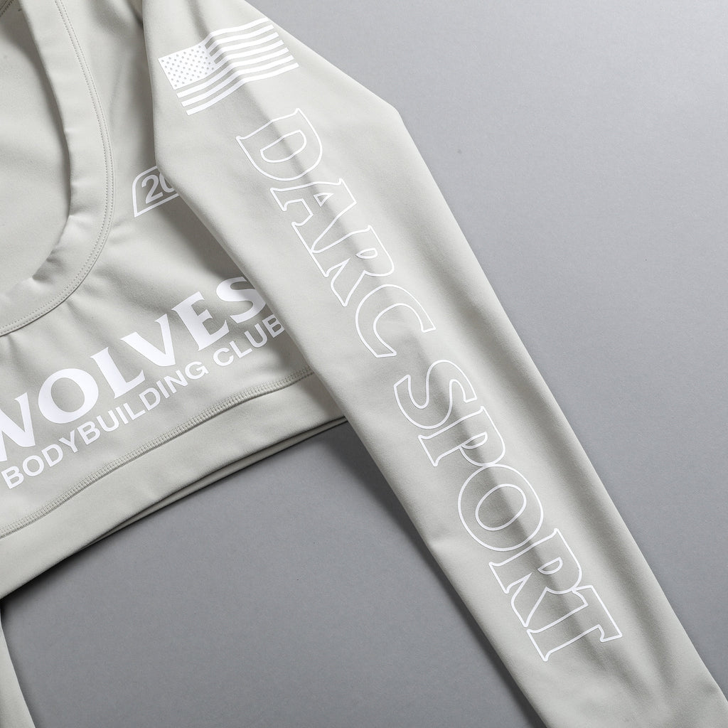 Faster L/S Grace "Energy" Top in Cactus Gray — imagem 9