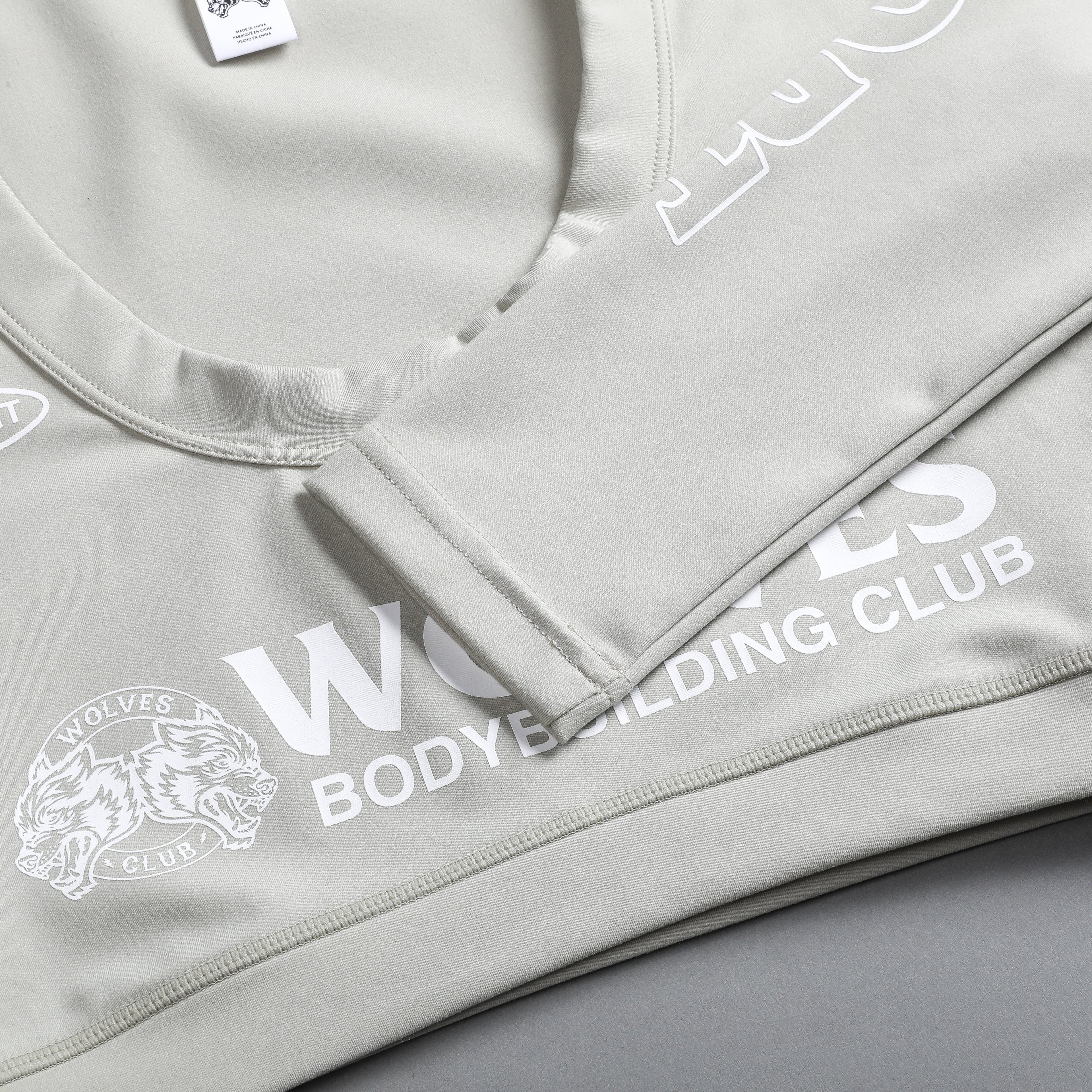 Faster L/S Grace "Energy" Top in Cactus Gray — imagem 10