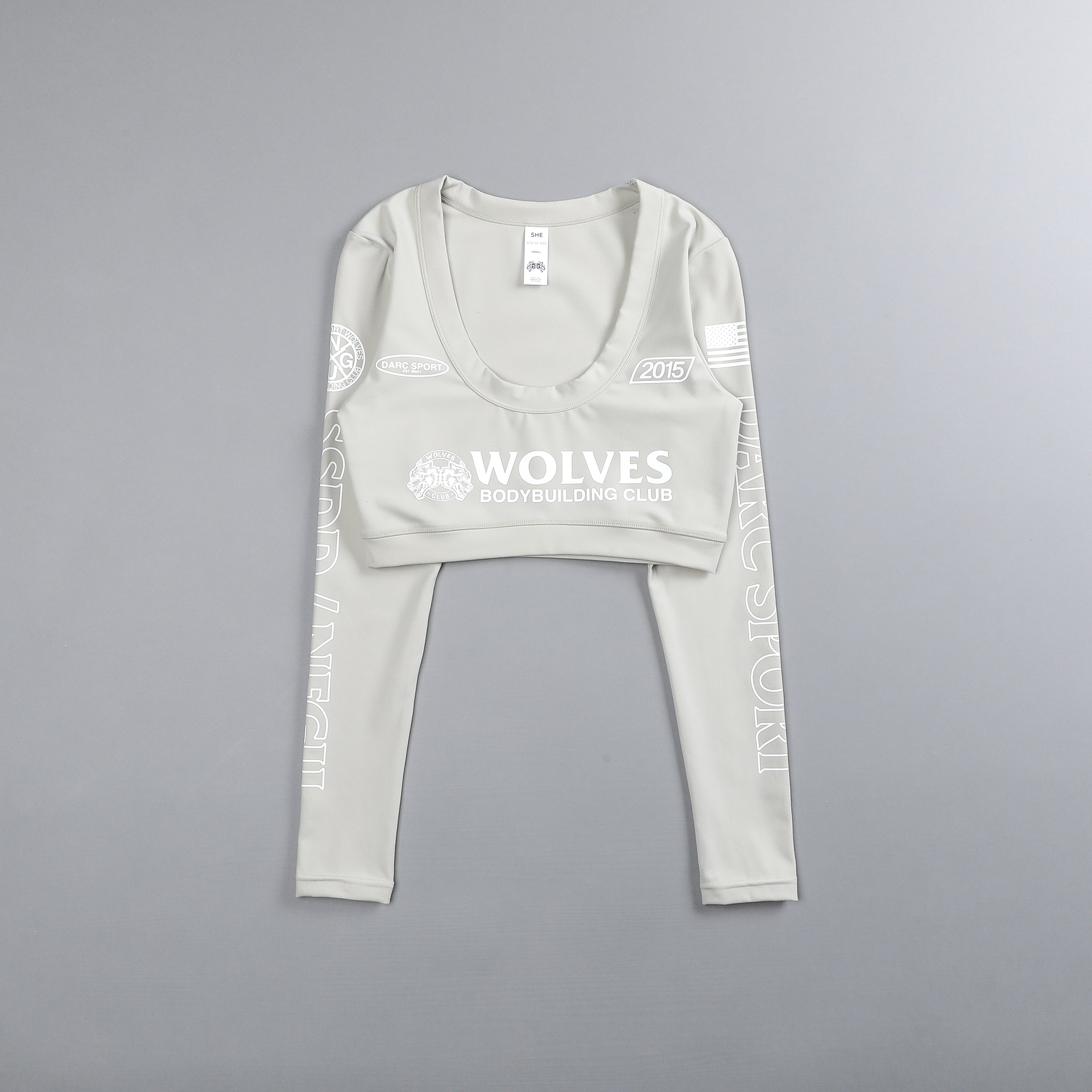 Faster L/S Grace "Energy" Top in Cactus Gray — imagem 3
