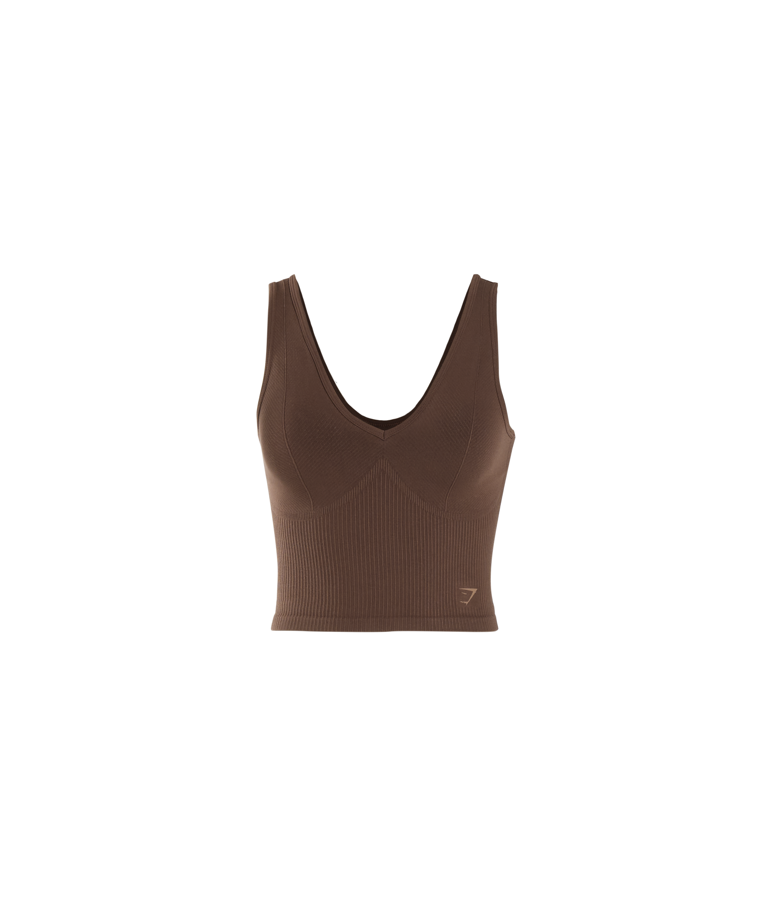Rest Day Seamless Midi Tank - Oak Brown — imagem 4
