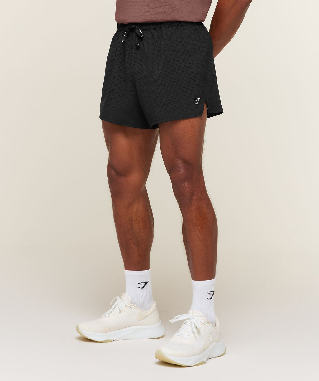 Train 4" Shorts - Black — imagem 1