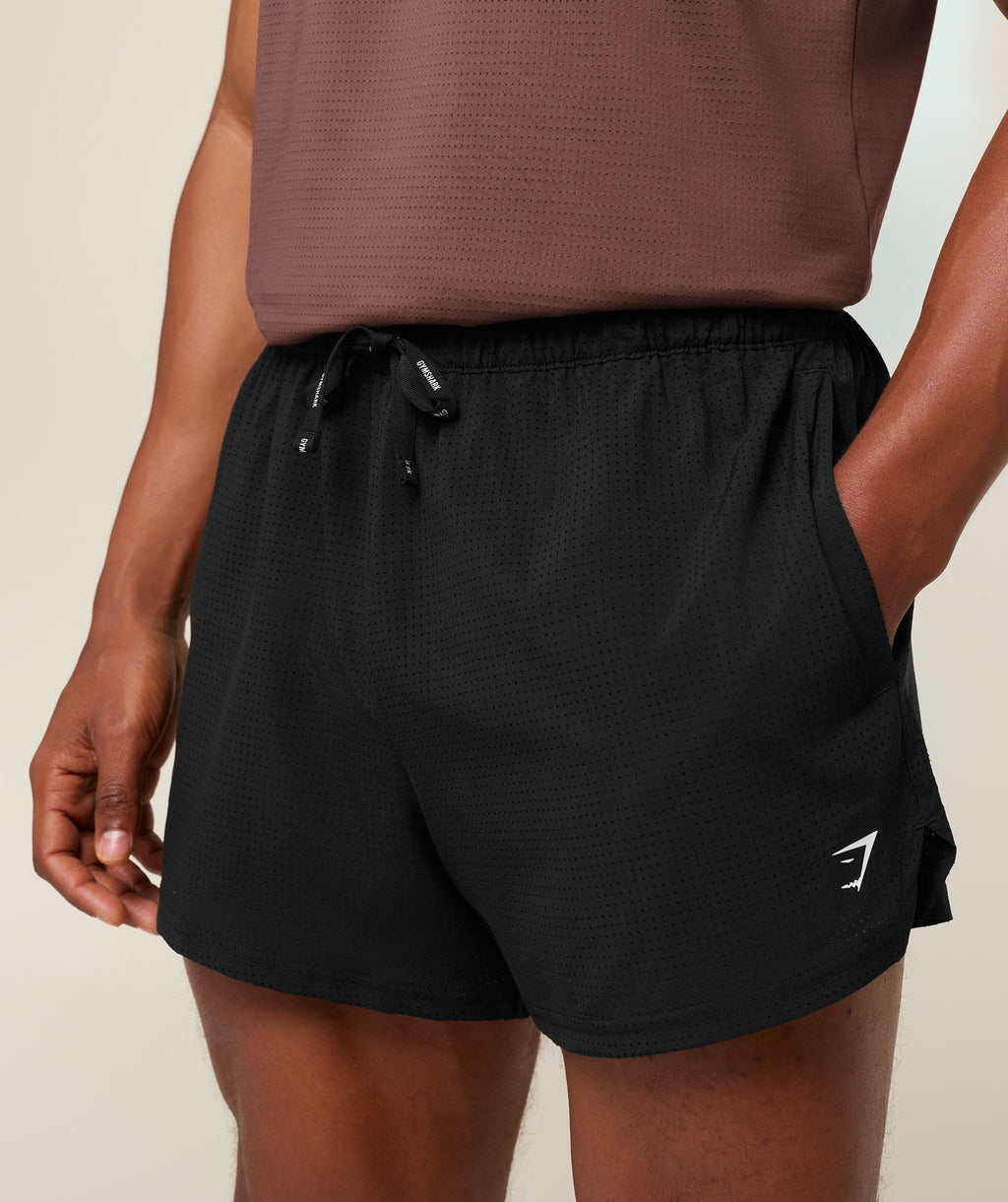 Train 4" Shorts - Black — imagem 4