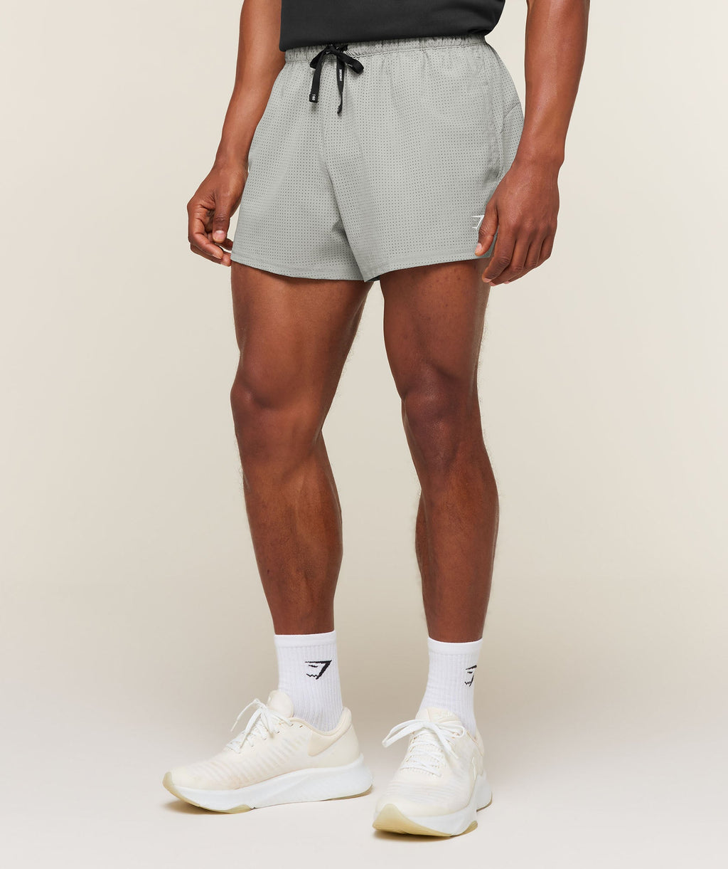 Train 4" Shorts - Smokey Grey — imagem 1