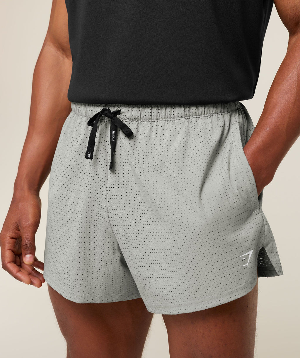 Train 4" Shorts - Smokey Grey — imagem 4